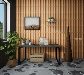 Azulejo tipo metro para salpicaduras de cocina